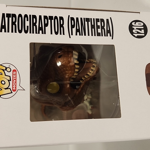 Funko Pop Jurassic World Atrociraptor (Panthera) #1216 - Collectible - Picture 10 of 16